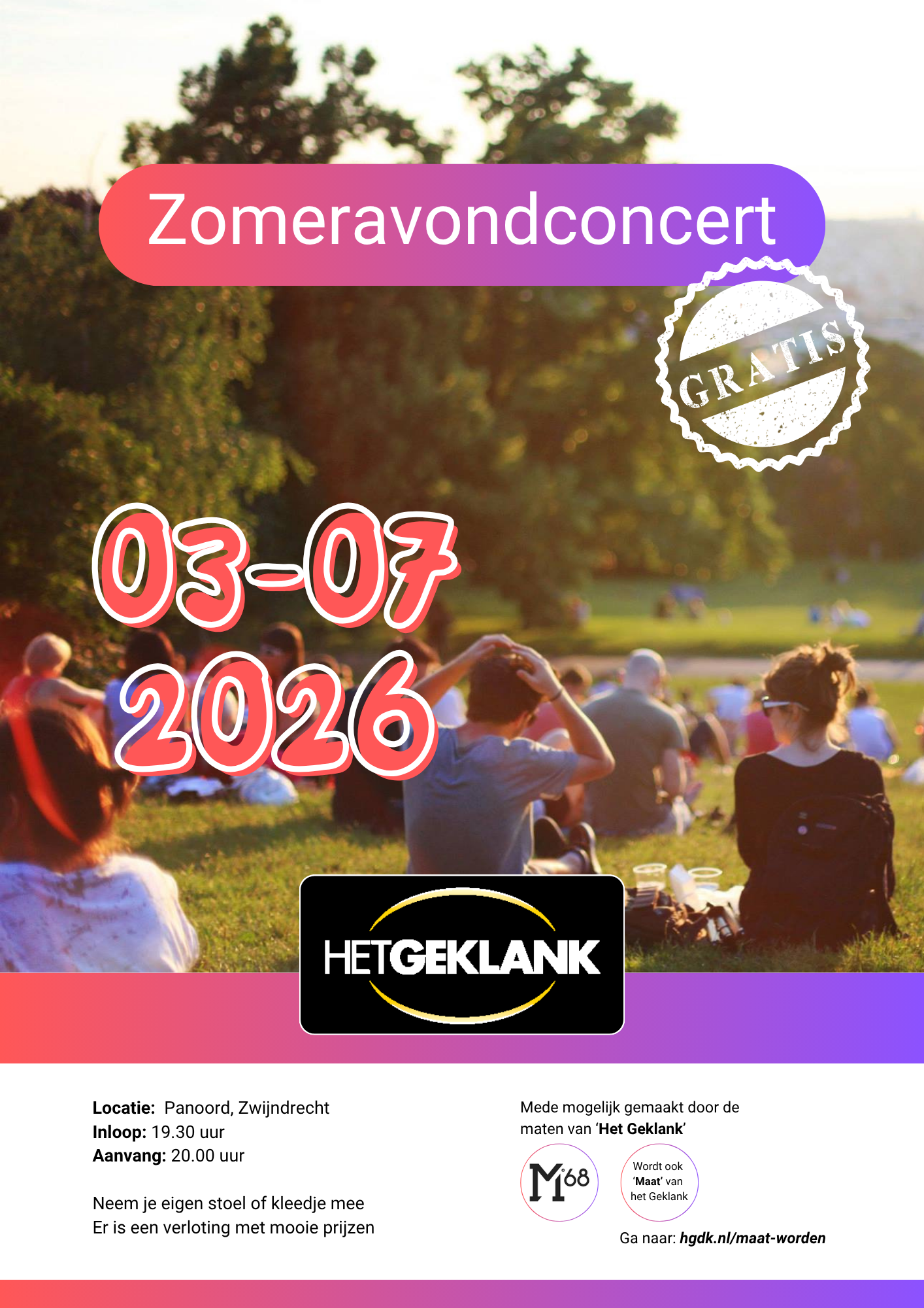 03.07.2026 Zomeravondconcert